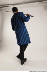 Garson STANDING POSE WITH KATANA AND SHOTGUN